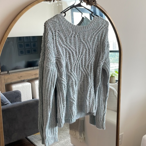 Old Navy Sweaters - NWT. Old navy light blue womens knit sweater. Medium